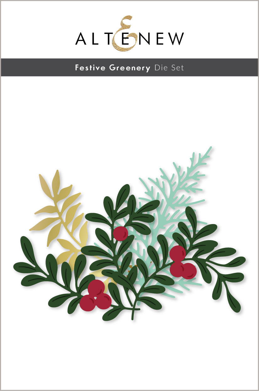 Altenew Festive Greenery Die Set