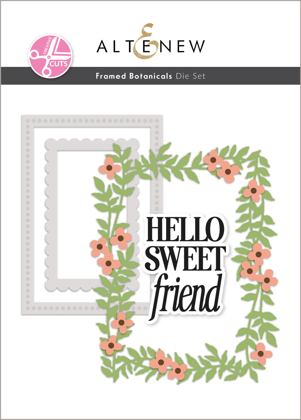 Altenew Creative Cuts: Framed Botanicals Die Set - ALT11648