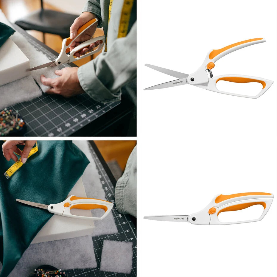 Fiskars Scissors Fabric Easy Action Spring Assist 26cm (1070070)