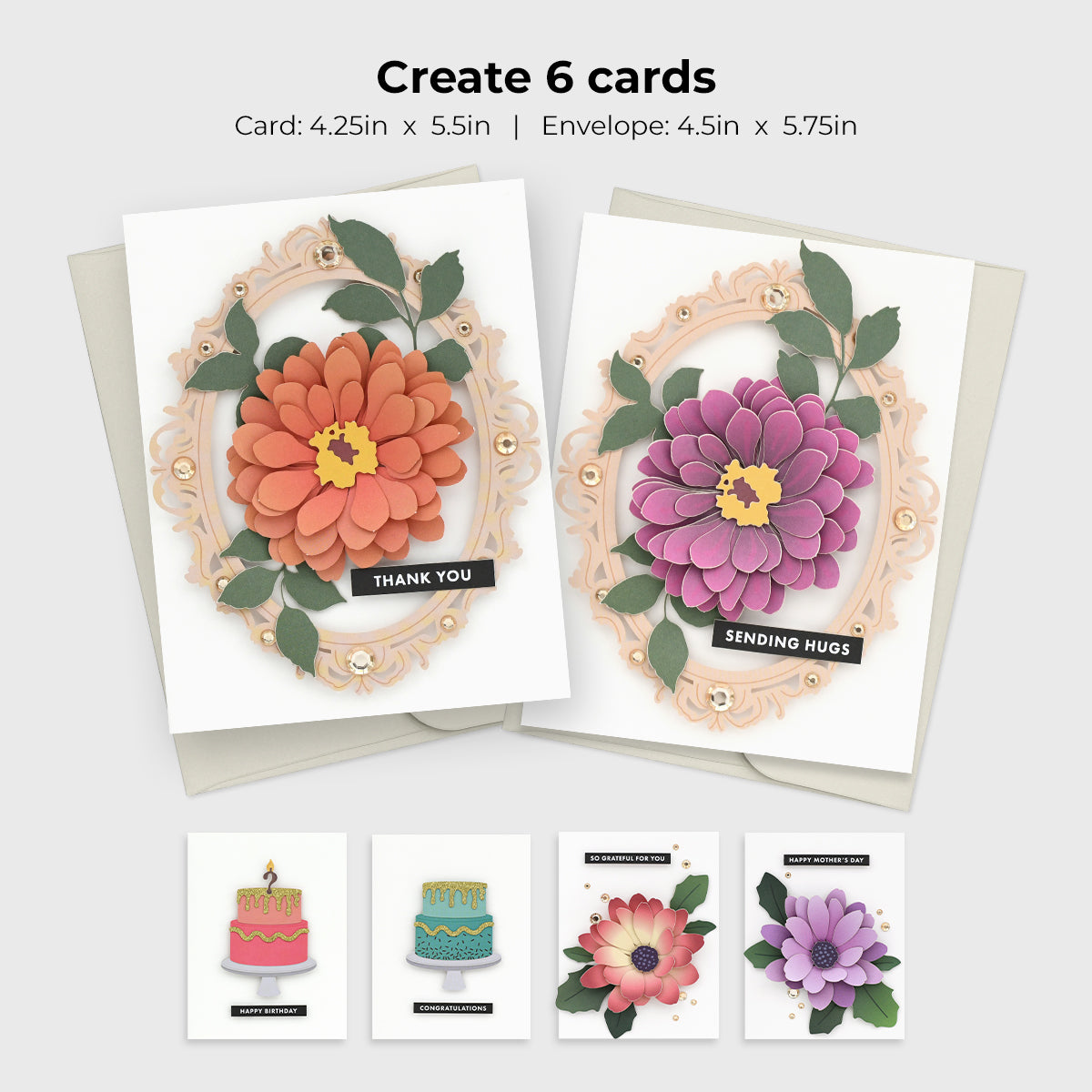 Altenew Floral Elegance Greeting Card Kit