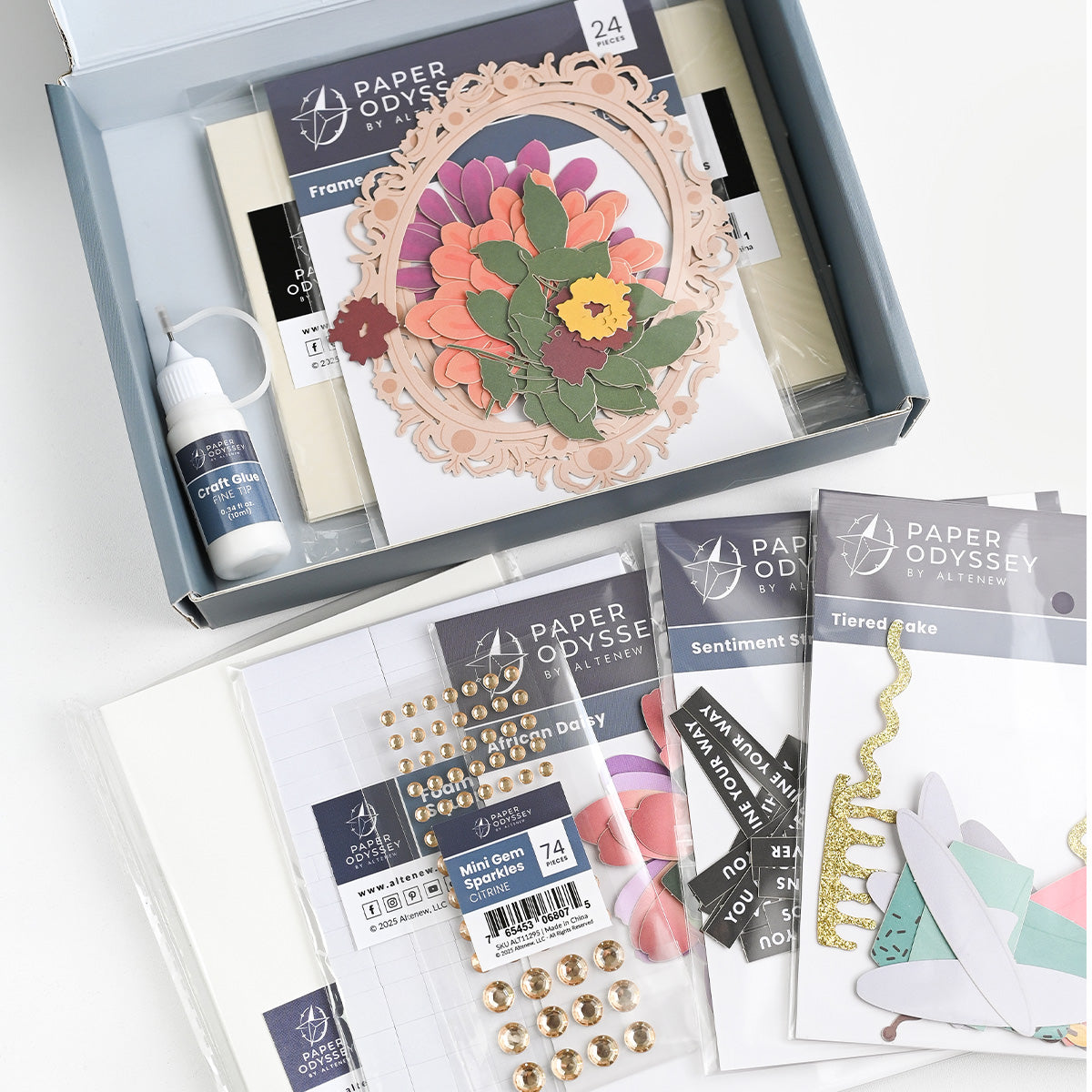 Altenew Floral Elegance Greeting Card Kit