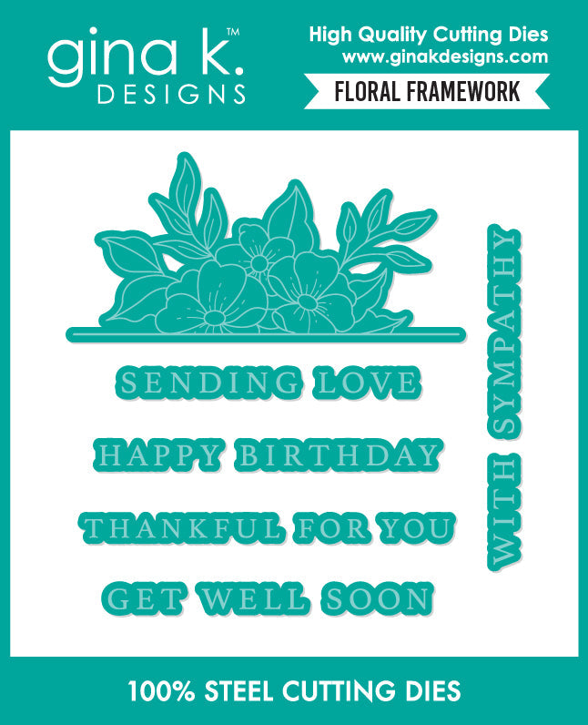Gina K Design Bundle- Floral Framework