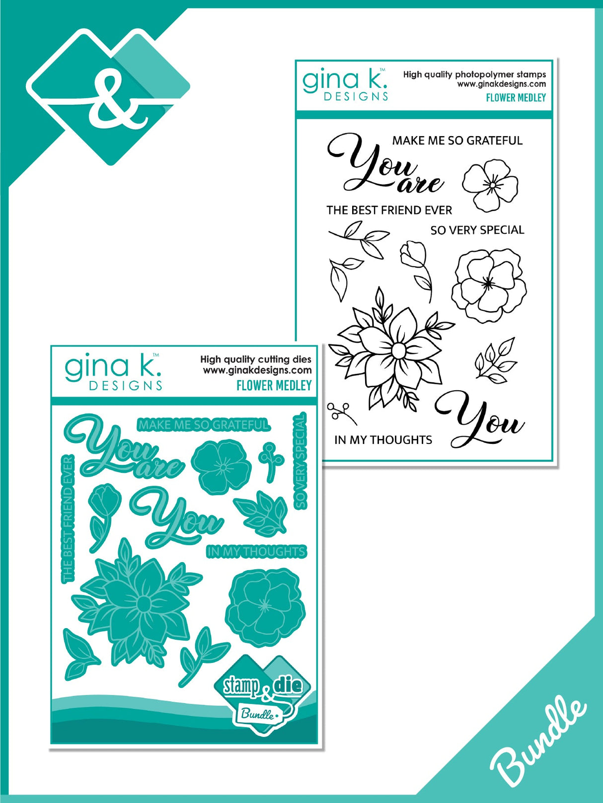 Gina K Designs BUNDLE- Flower Medley
