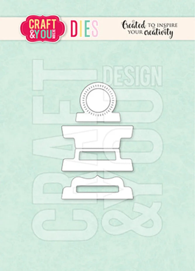 Craft & You Design Folders Tabs Dies (CW363)