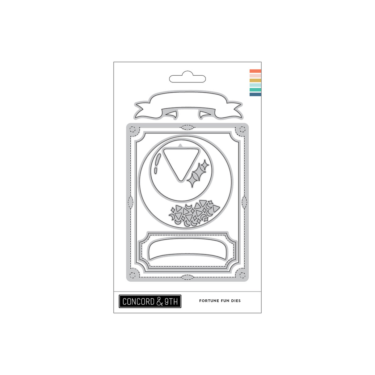 Concord & 9th Fortune Fun Stamp Set (4 x 6) & Die Bundle