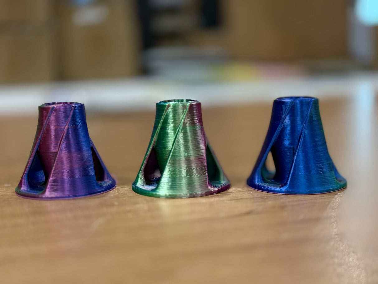 CT Glue Bottle Holder Peacock colours