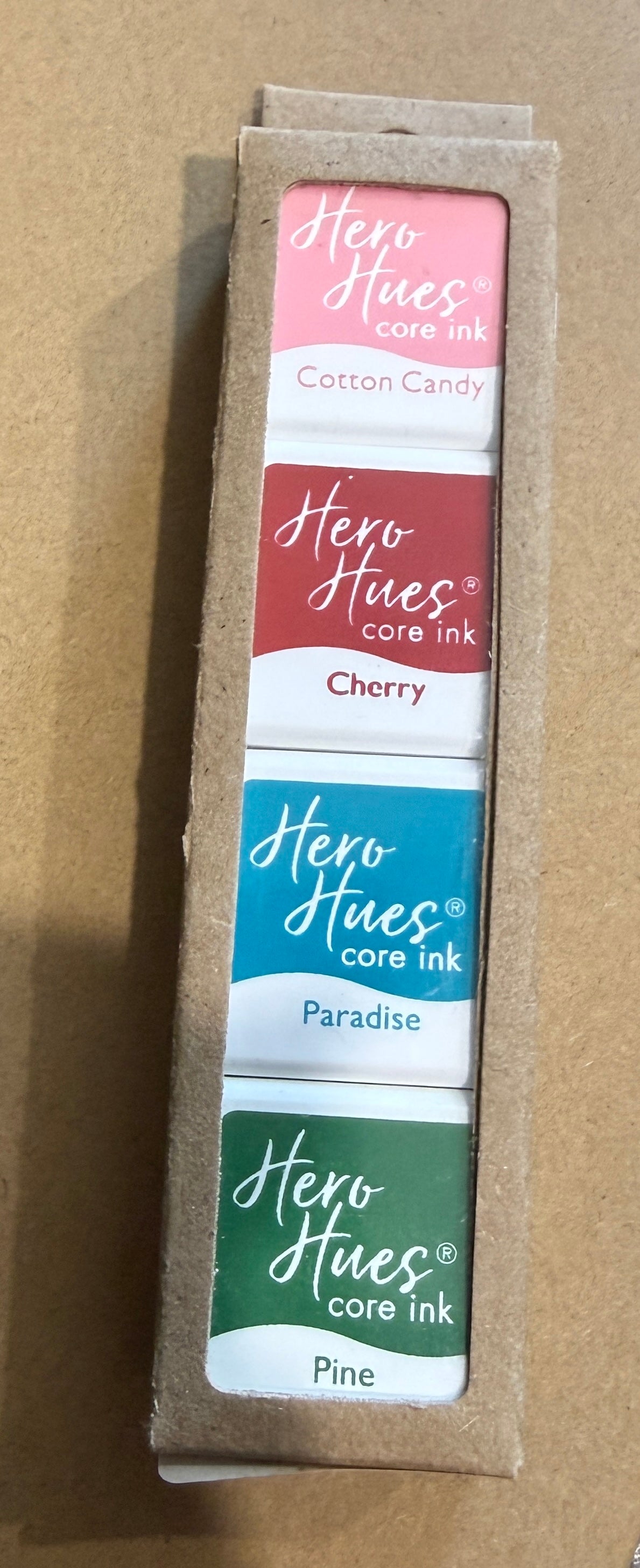 Hero Arts Peppermint Twist Ink cube set