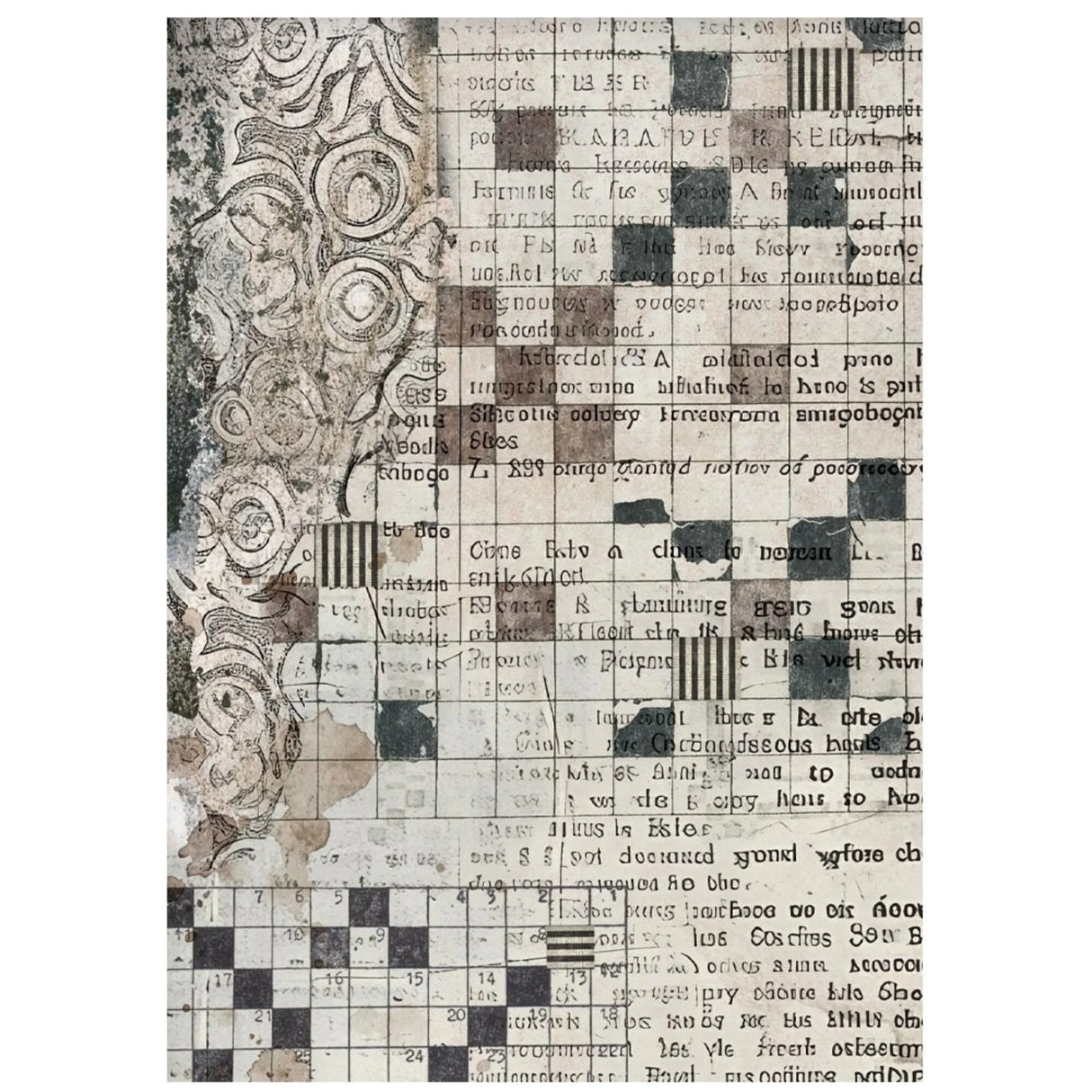 Stamperia Furry Friends A6 Rice Paper Backgrounds (8pcs) (DFSAK6046)