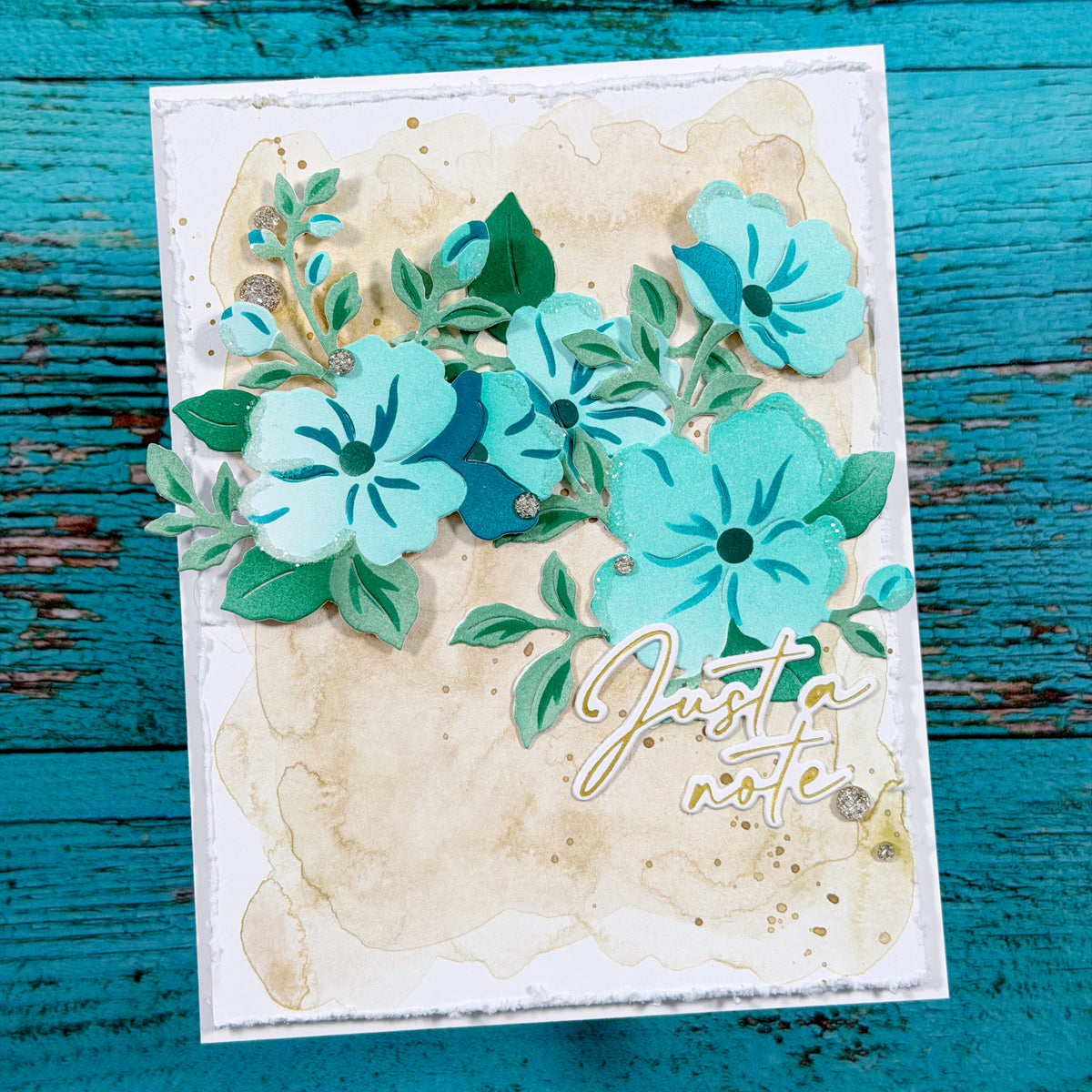 Pinkfresh Studio Gentle Bloomscape die & Stencil Bundle