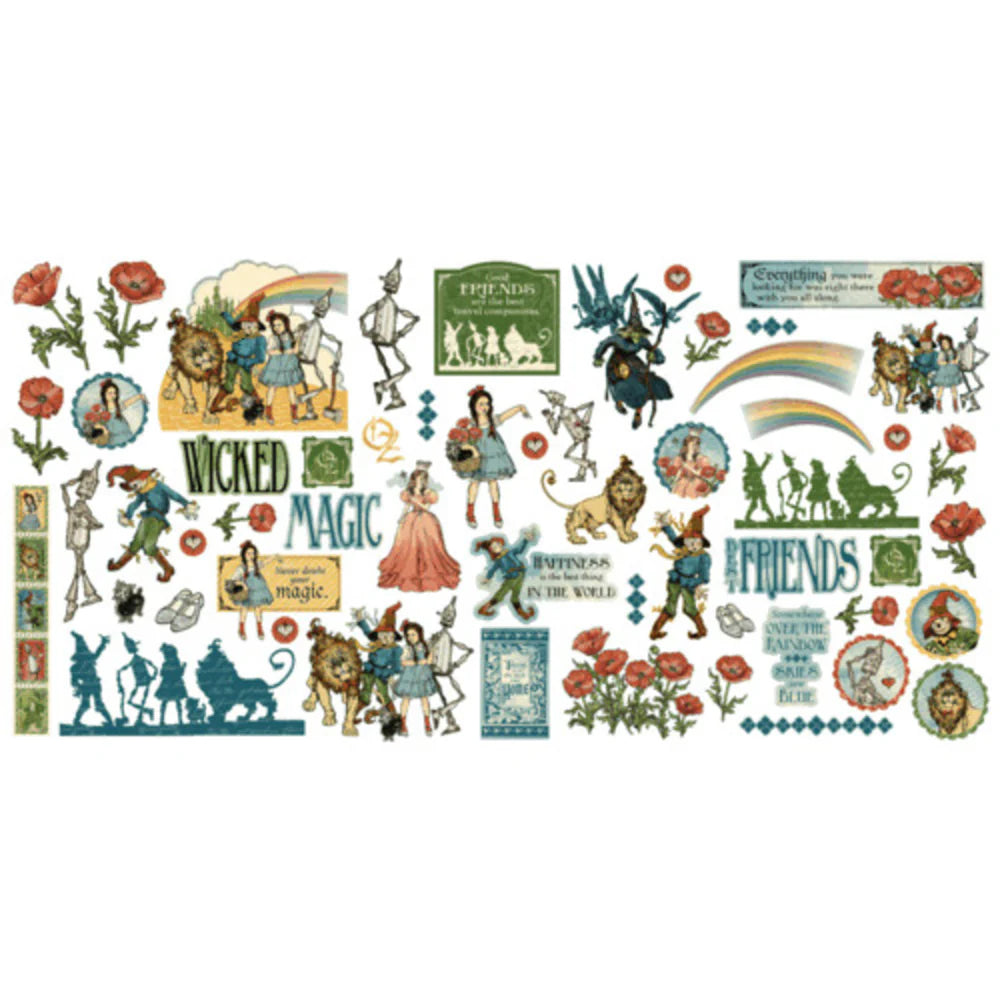 Graphic 45 Wonder of Oz Ephemera Set