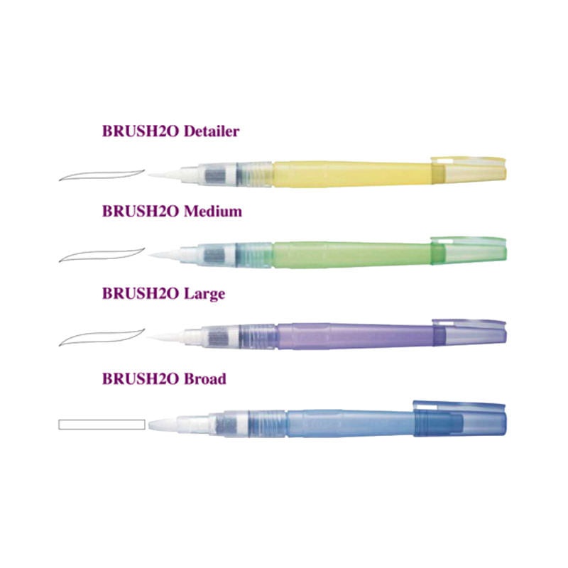 Zig H2O Brush Pen Broad Tip