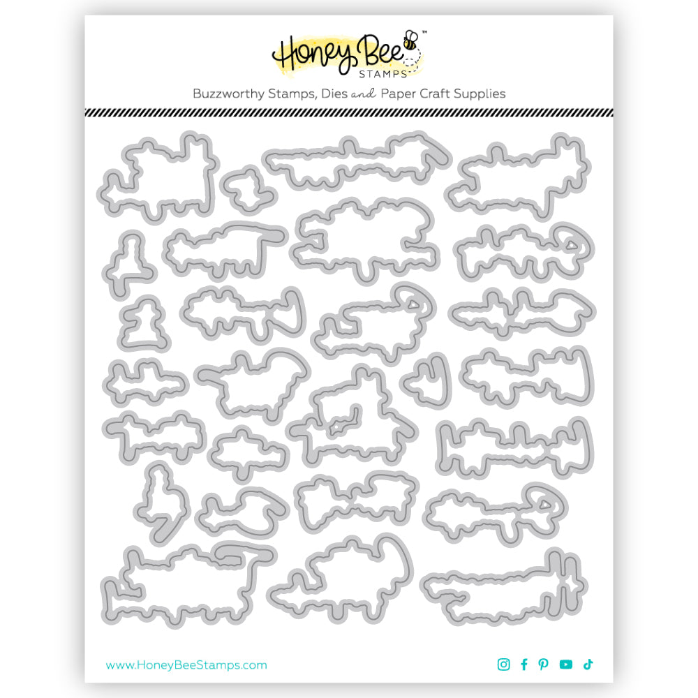 Honey Bee Rest and Relaxation - Honey Cut