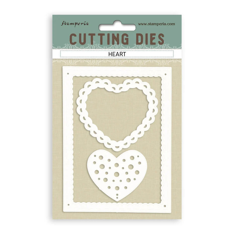 Stamperia Heart A6 Cutting Dies (SFT14)