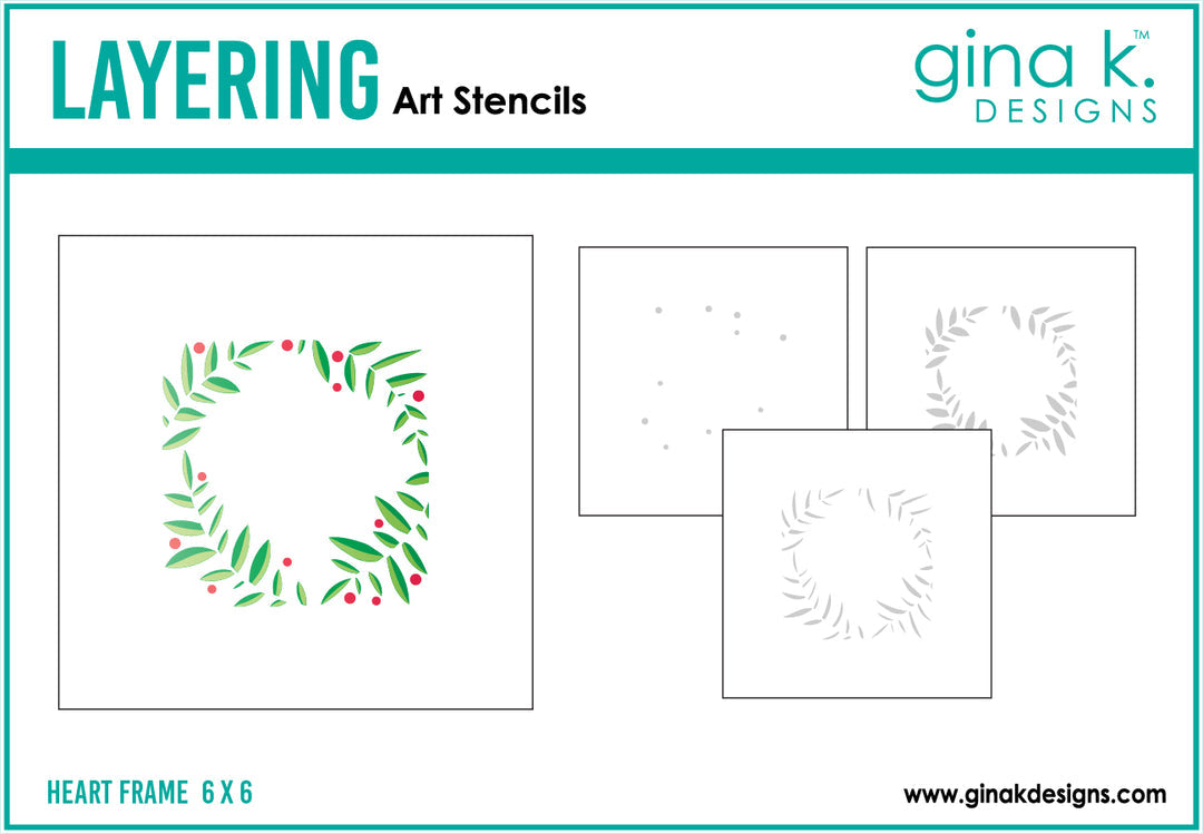 Gina K Designs BUNDLE – Heart Frame