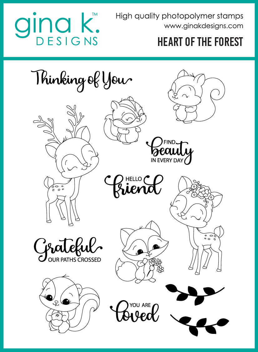 Gina K Designs Bundle - Heart of the Forest