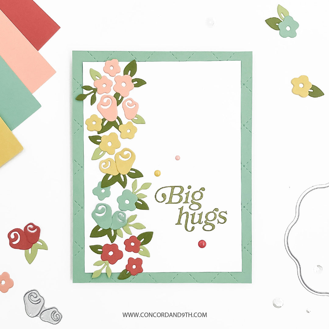 Concord & 9th Concord & 9th Heirloom Turnabout™ Stamp Set (6 x 8) / Die Bundle