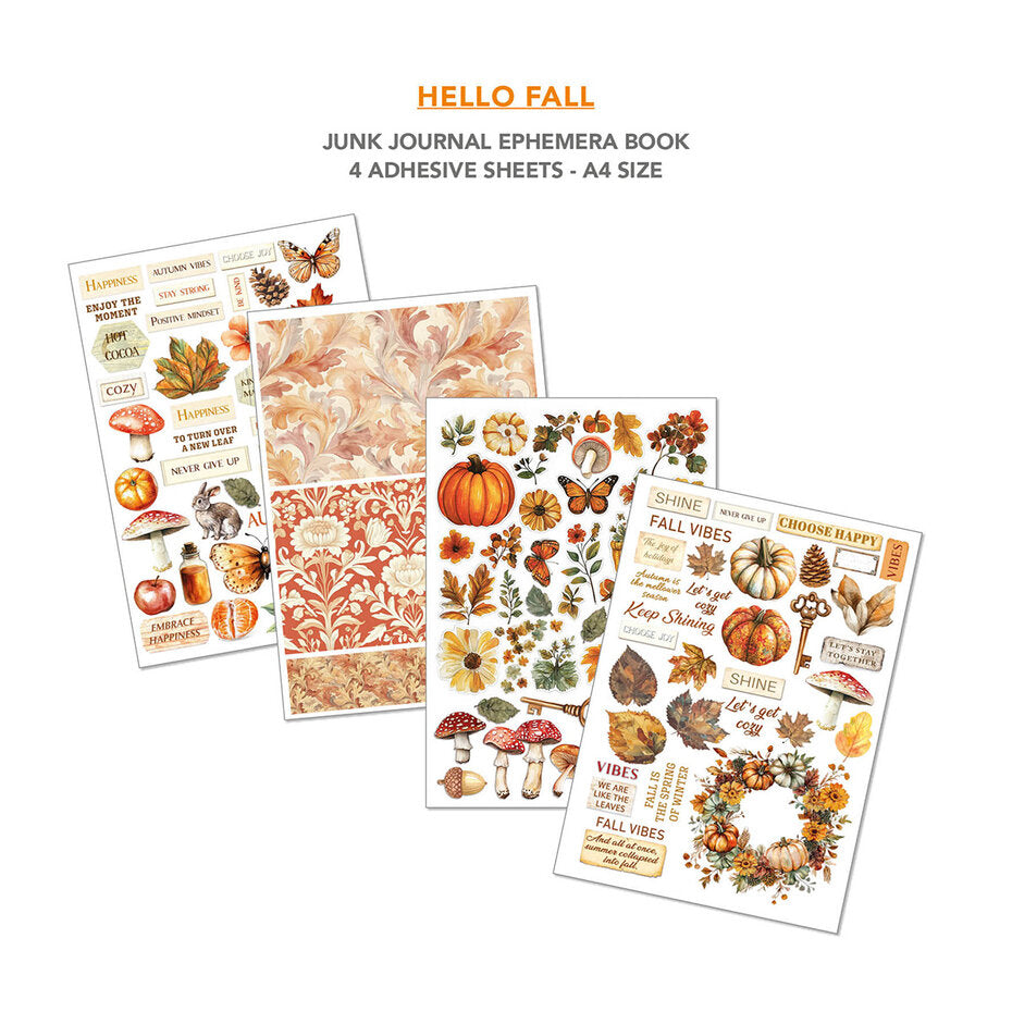Ciao Bella Hello Fall Junk Journal Book (CBB013)