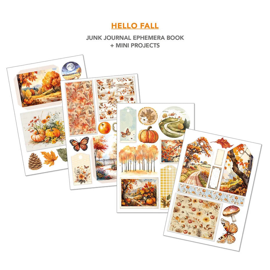 Ciao Bella Hello Fall Junk Journal Book (CBB013)