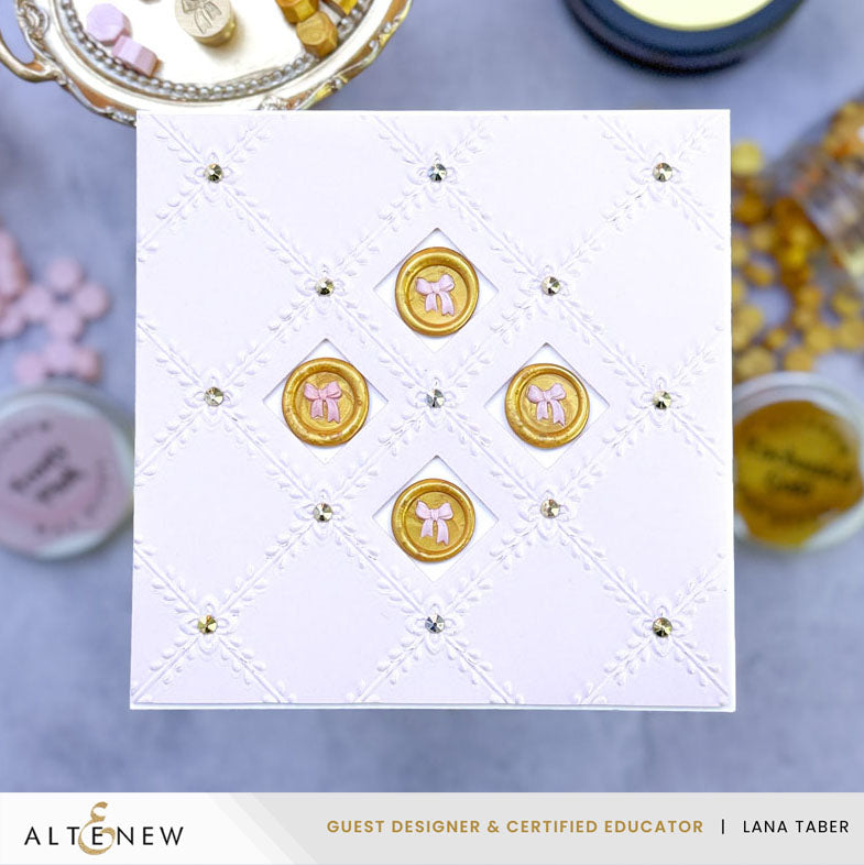 Altenew Frosty Pink Wax Beads