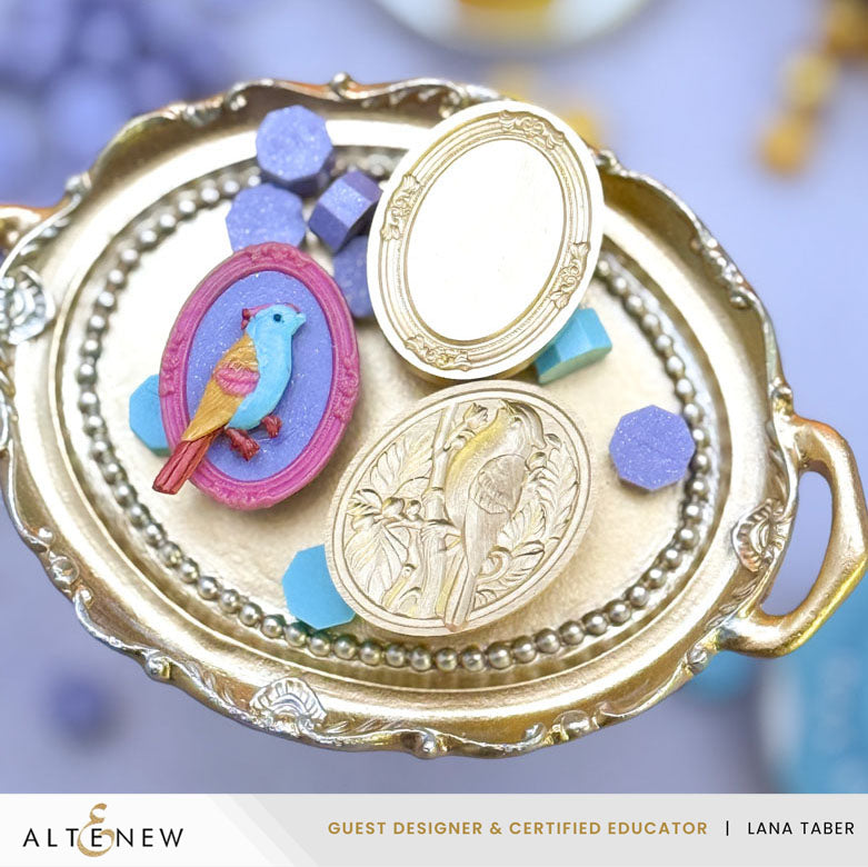 Altenew Heirloom Oval Wax Seal Stamp