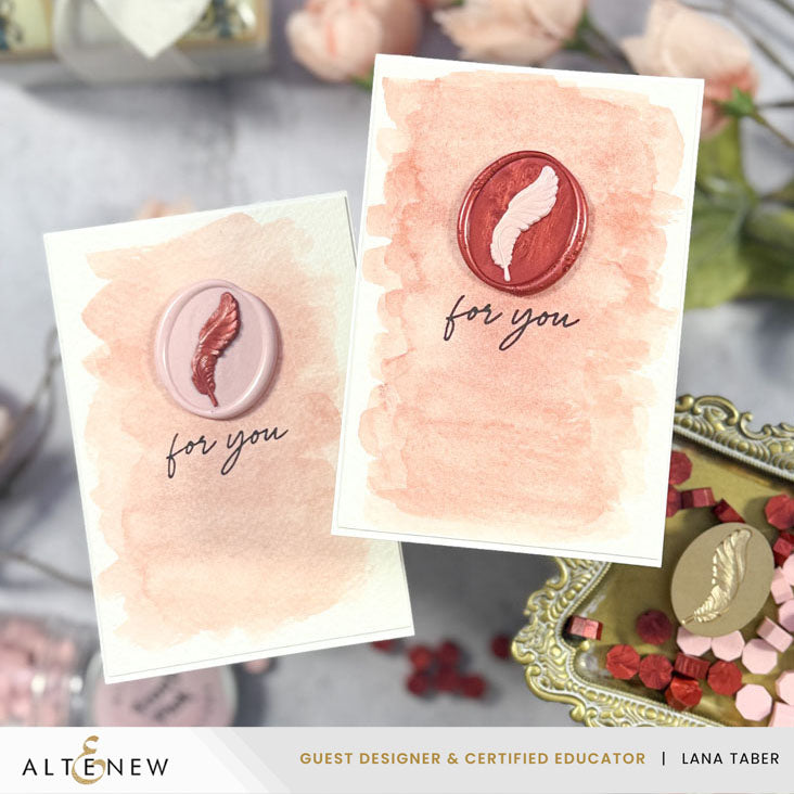 Altenew Frosty Pink Wax Beads