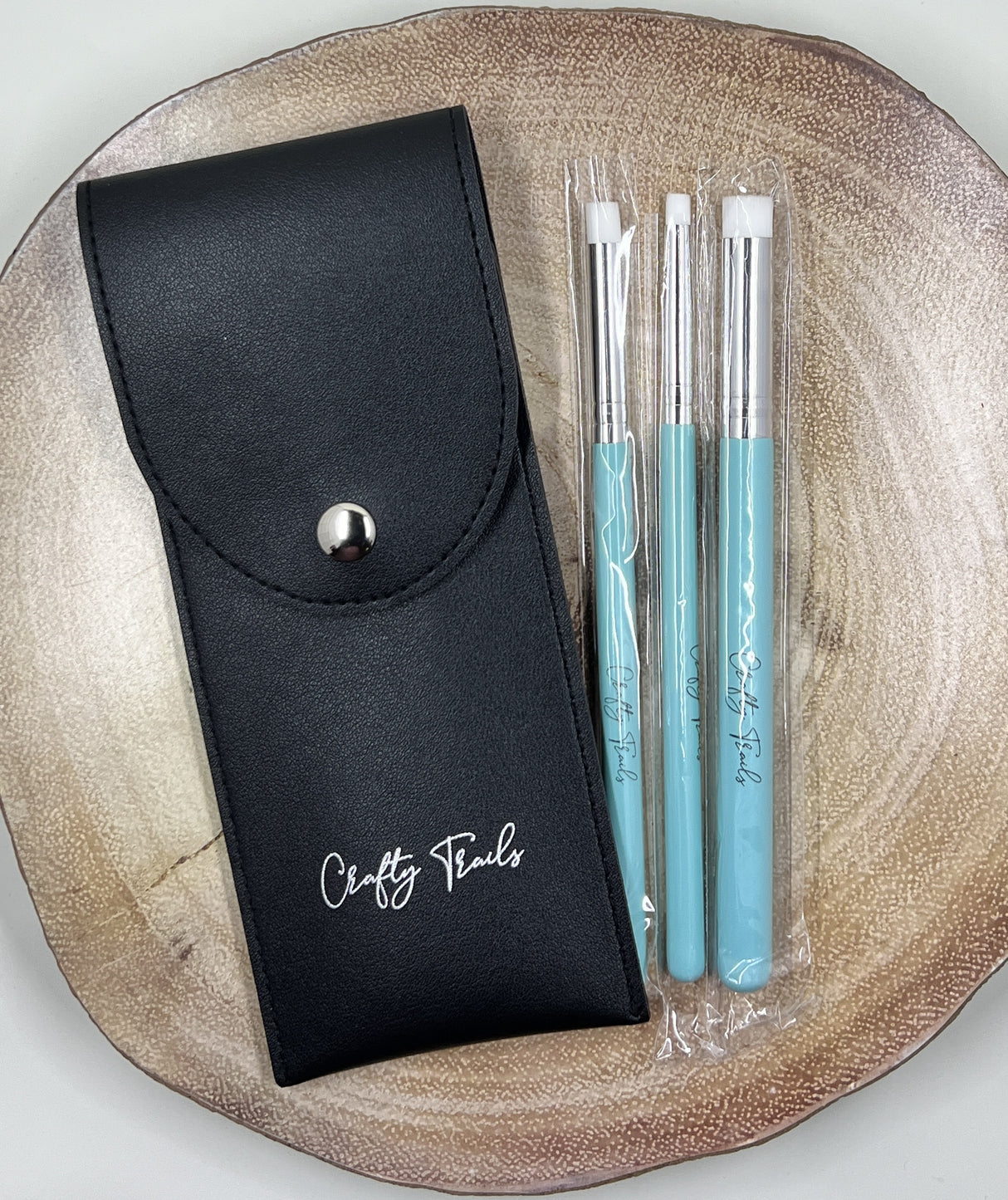 Crafty Trails mini Blending Brush pack of 3 in a Bag