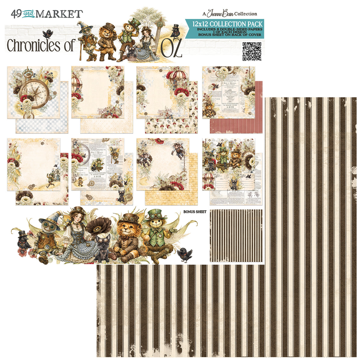 49 & Market Chronicles of Oz 12x12 Collection Pack - JCO-38279