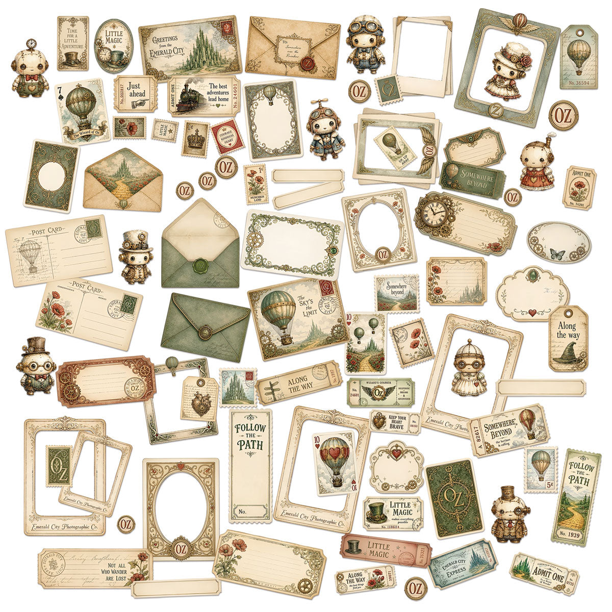 49 & Market Chronicles of Oz Ephemera Set - JCO-38460