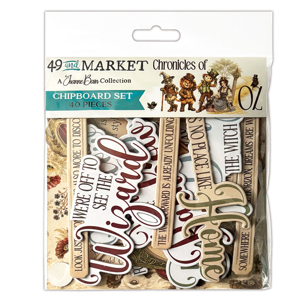 49 & Market Chronicles of Oz Chipboard Set - JCO-38484