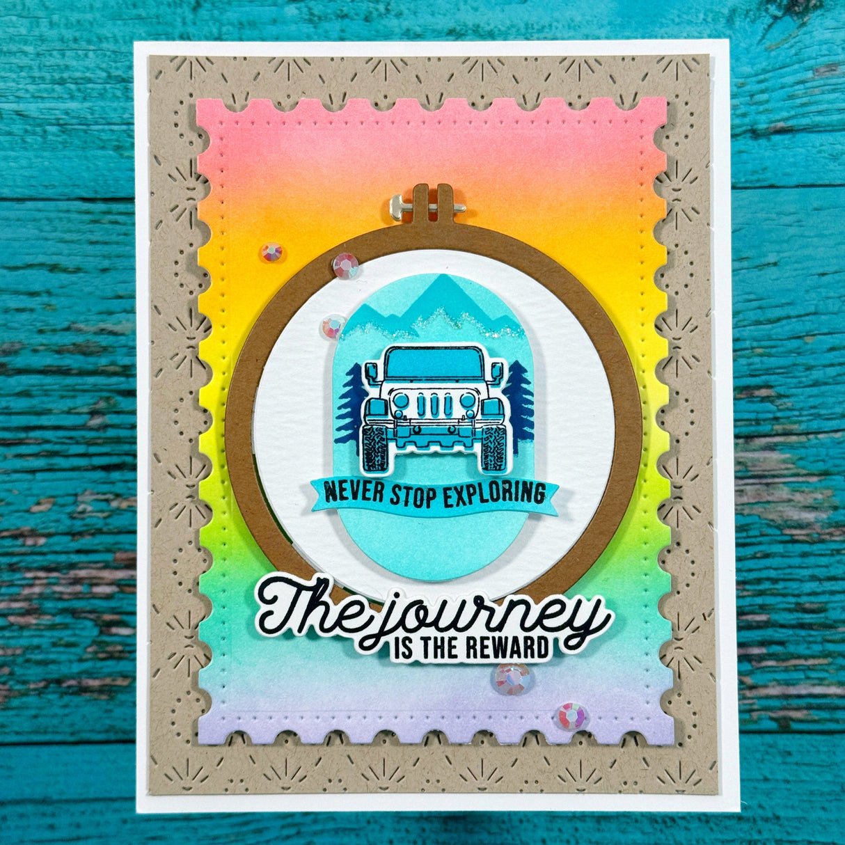 Pinkfresh Studio Mark the Moment stamp/ Stencil / Die Bundle