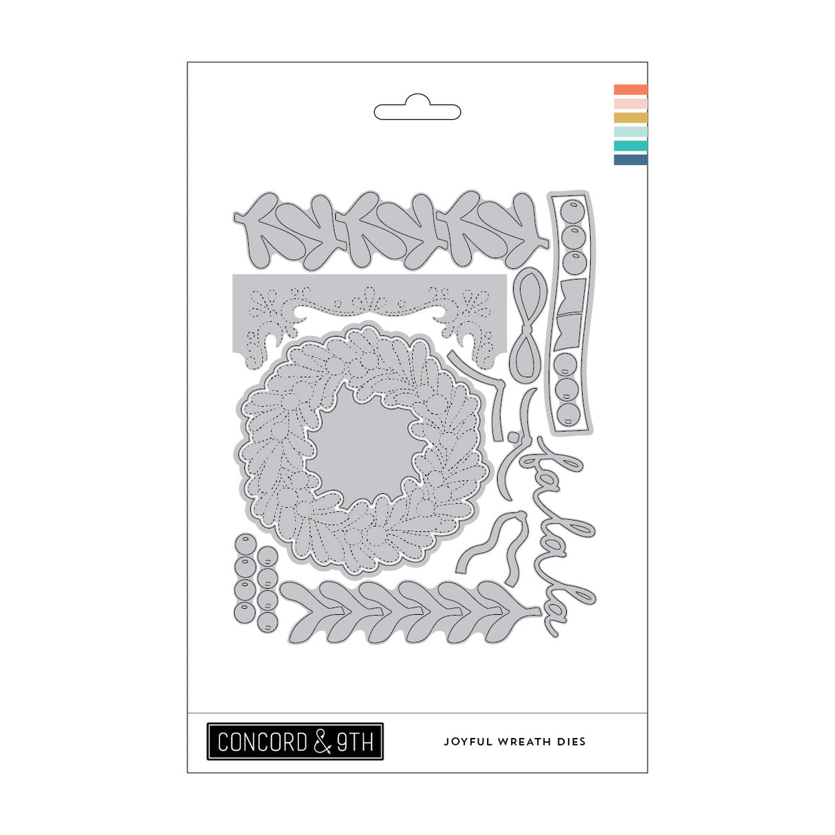 Concord & 9th Joyful Wreath Stamp and Dies Bundle