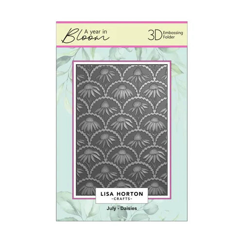 Lisa Horton Crafts Limited Edition Embossing Folders A Year In Bloom - 2025