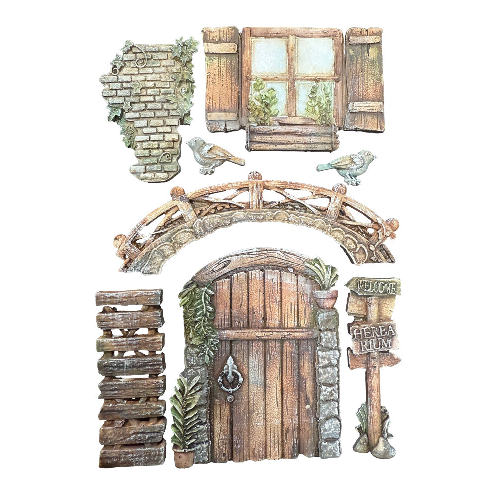 Stamperia Herbarium Silvae A5 Silicon Mould Bridge (KACMA598)