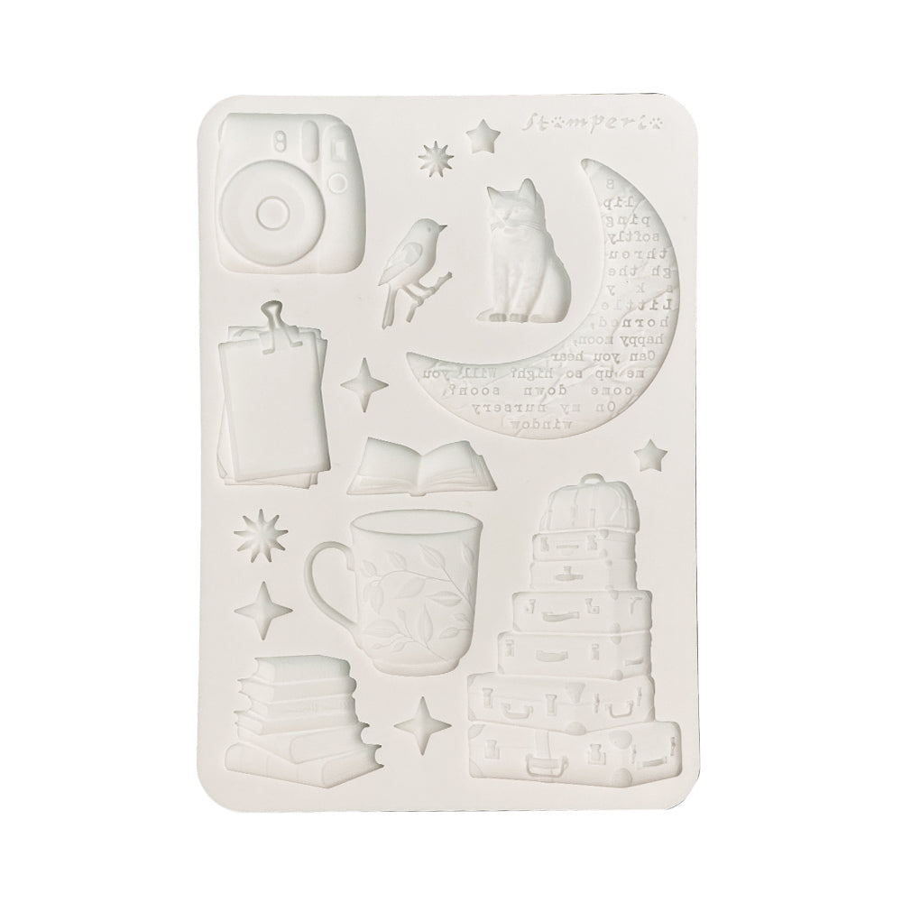 Stamperia Secret Diary A5 Silicon Mould (KACMA605)