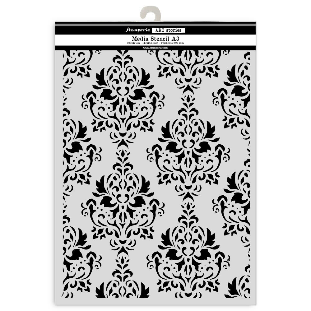 Stamperia Art Stories A3 Stencil Tapestry (KSTDA3010)
