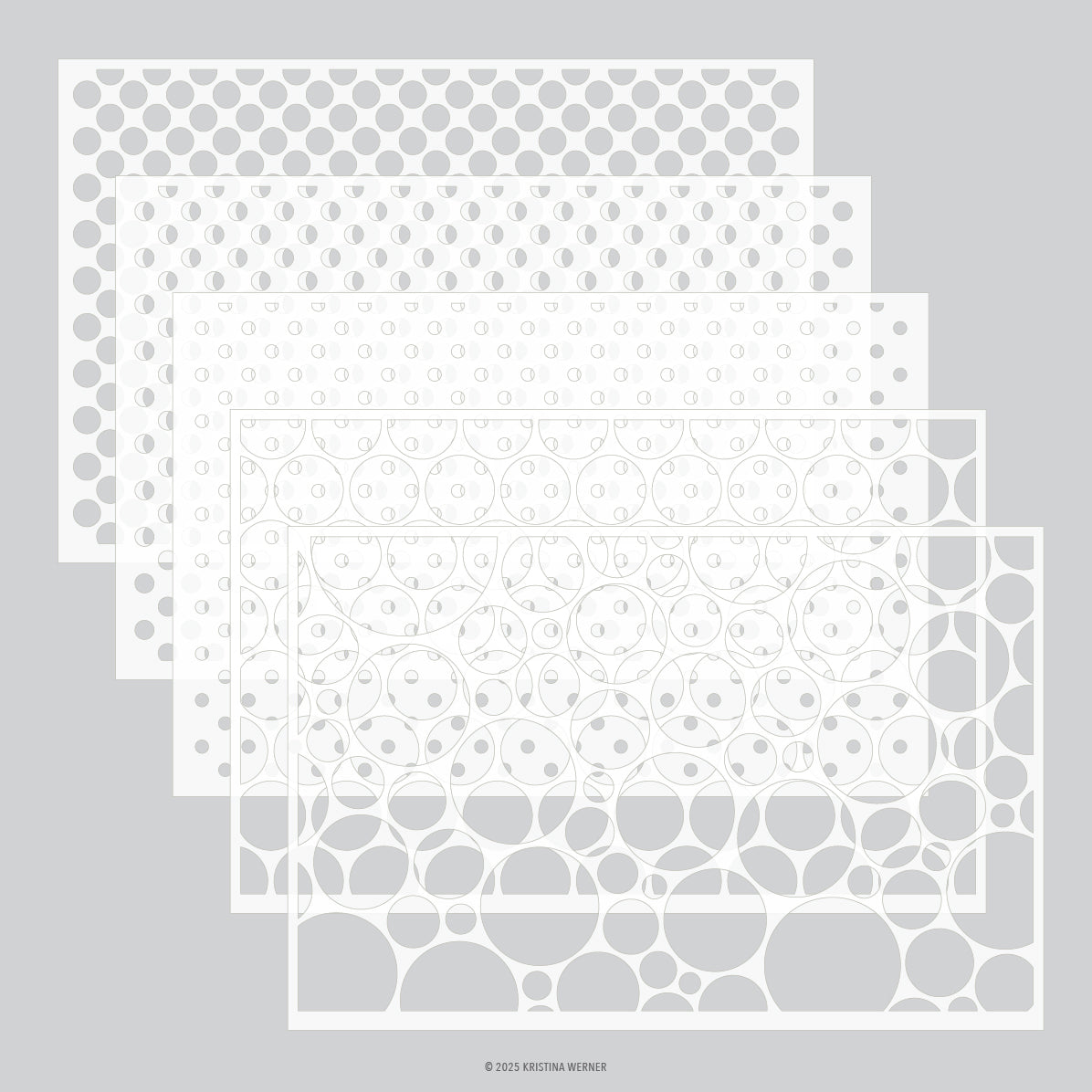 Concord & 9th KW Dots on Dots Stencil Pack