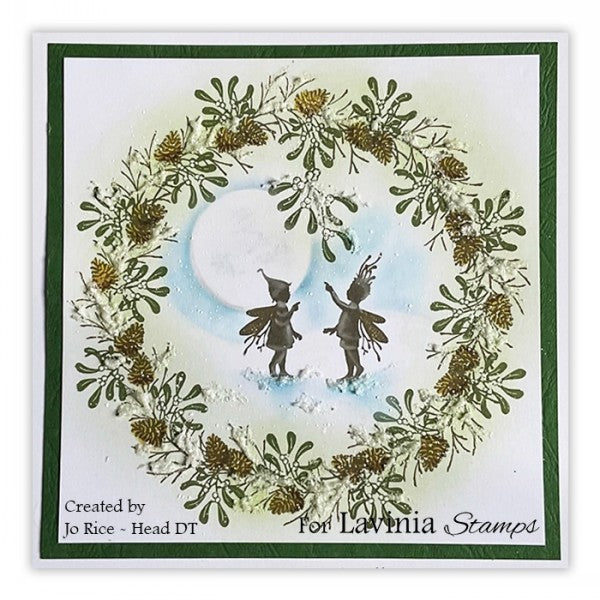 Lavinia Stamp Mini Mistletoe Stamp LAV926