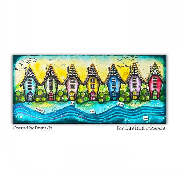 Lavinia Stamp Woodside View Stamp LAV932