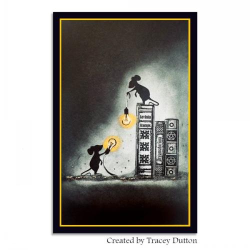 Lavinia Stamp Double Trouble Stamp LAV963