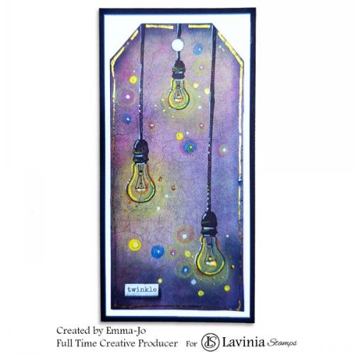 Lavinia Stamp Light Bulbs Stamp LAV969