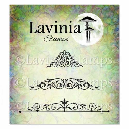 Lavinia Stamp Vintage Swirls Stamp LAV979