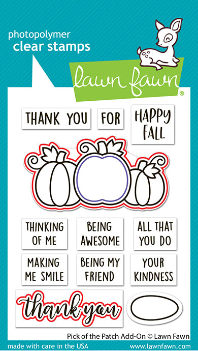 Lawn Fawn LF 3857 pick of the patch add-on lawn cuts