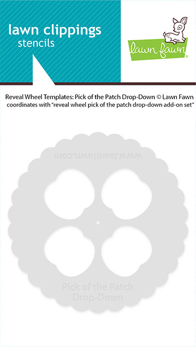 Lawn Fawn LF 3860 reveal wheel templates: pick of the patch drop-down