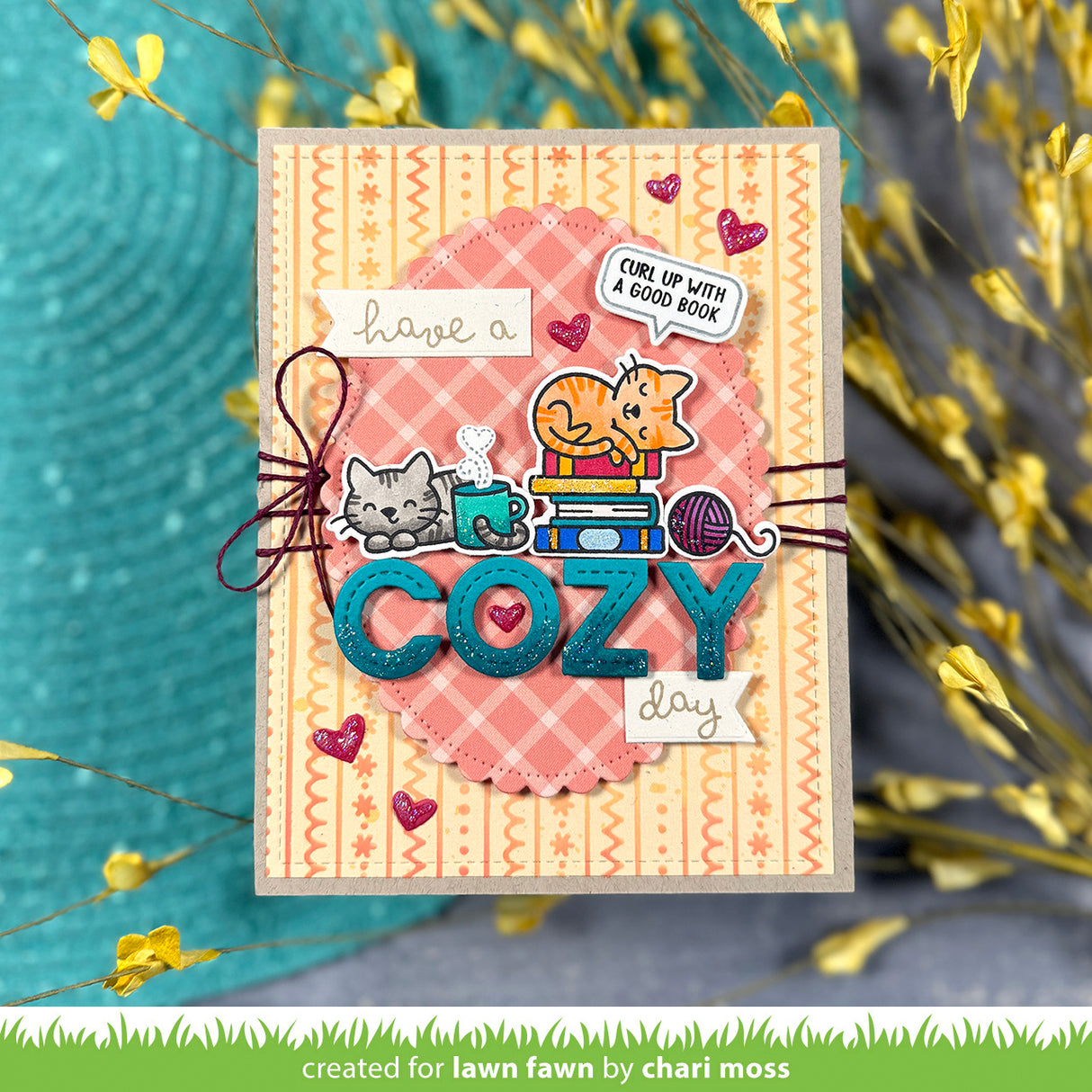 Lawn Fawn LF3896 - Stamps - Cozy Cats