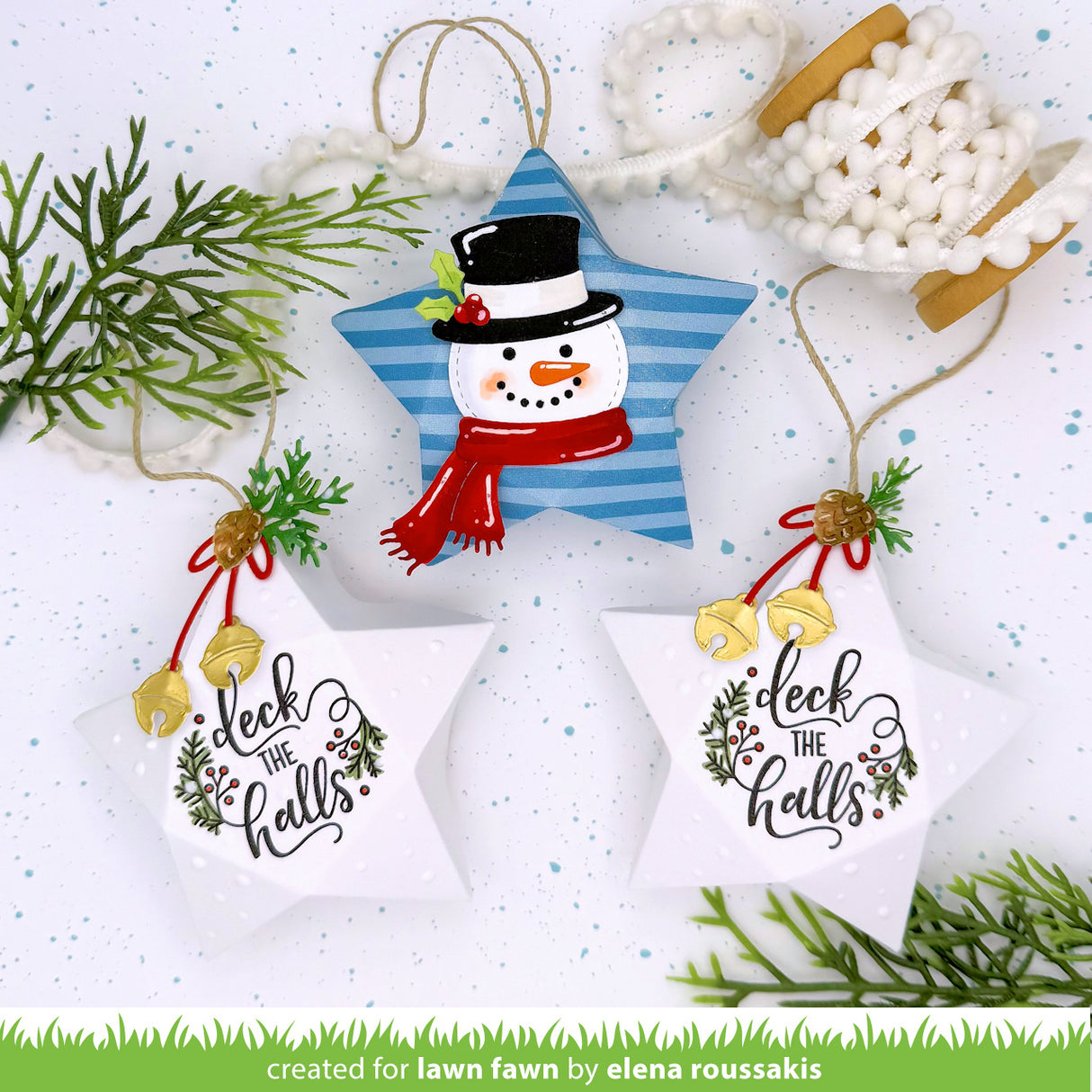 Lawn Fawn LF3917 - Lawn Cuts - Star Treat Box Dies