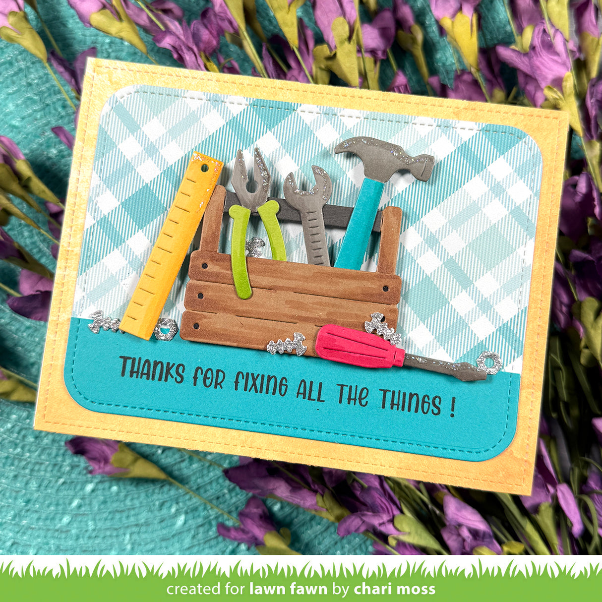 Lawn Fawn LF4071 – Henry’s Build-A-Sentiment Stamp