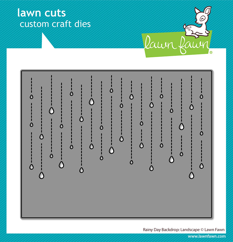 Lawn Fawn LF4098 – Rainy Day Backdrop Landscape