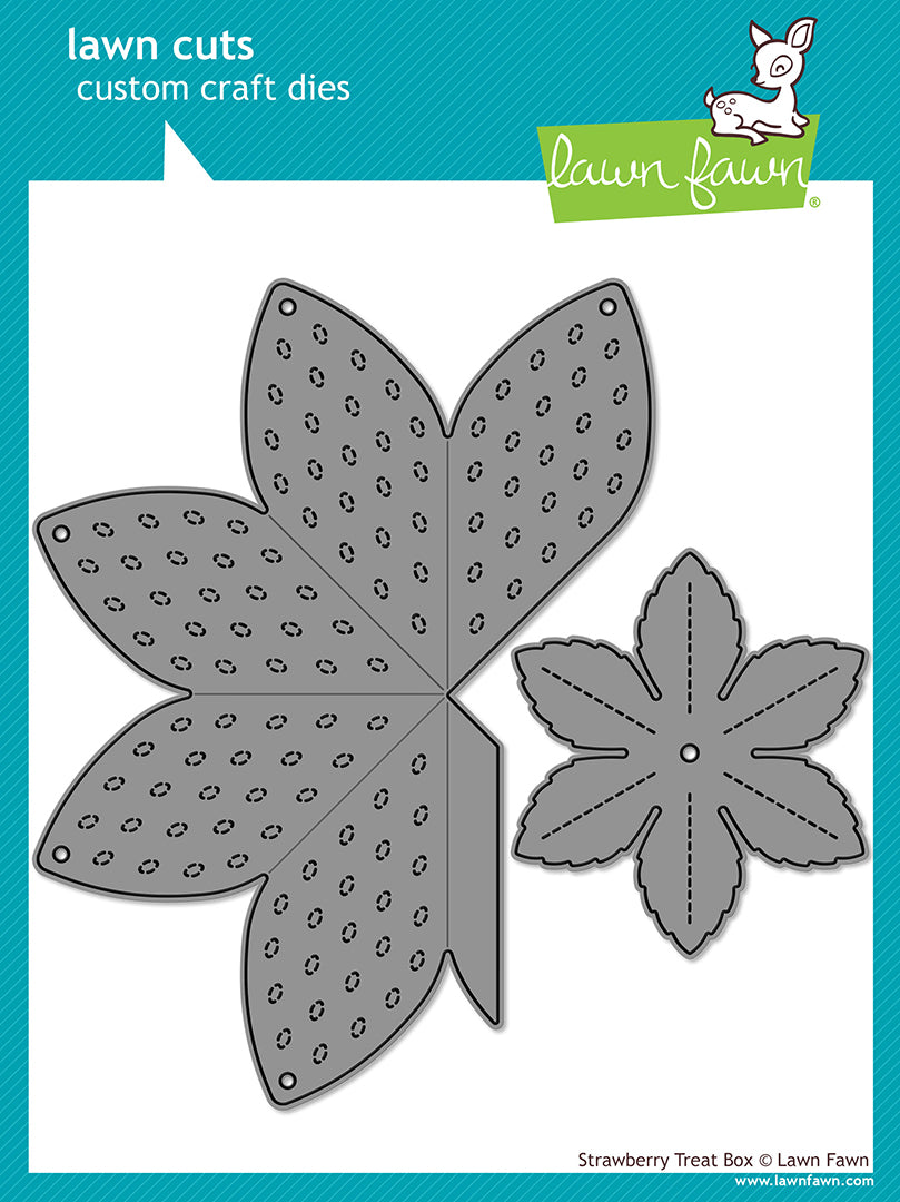 Lawn Fawn Strawberry Treat Box (LF4136)