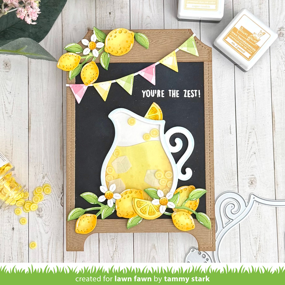 Lawn Fawn Lemon Vine Border (LF4139)