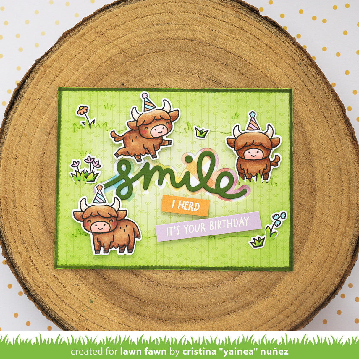 Lawn Fawn Grassy Pasture Backdrop: Landscape (LF4144)
